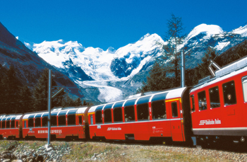 Winter Rail Journeys In The Swiss Alps