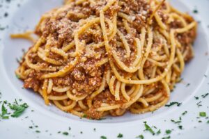 Beef & Mushroom Spaghetti Squash