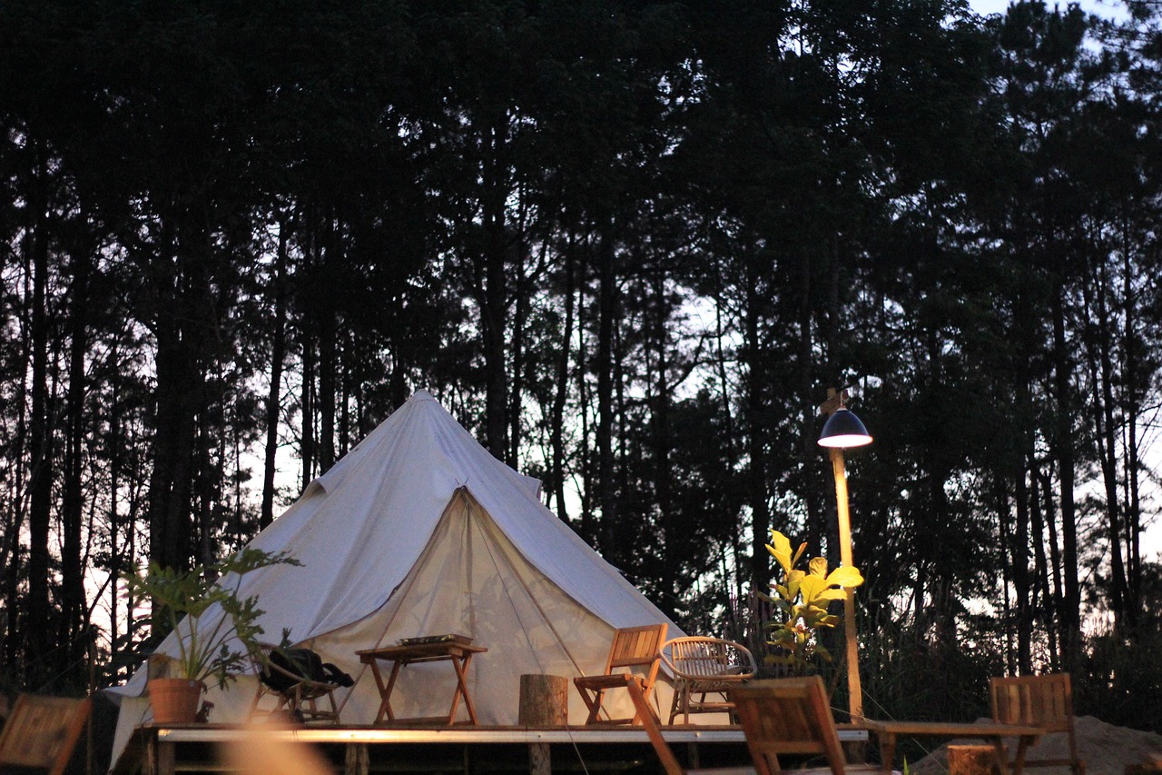 Luxury Camping in Moyo Island